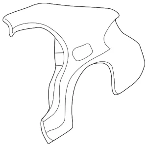 Quarter Panel - Mazda (GDYA-70-400)