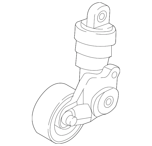 Accessory Drive Belt Tensioner Assembly - Mazda (PE31-15-980)