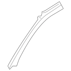 Inner Windshield Pillar - Mazda (BPYK-70-240)