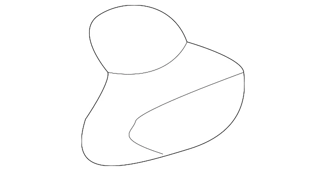 Body Side Molding Fastener - Mazda (EC02-51-W24B)