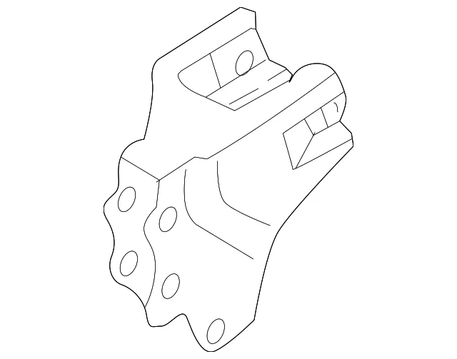 Rear Mount Bracket - Mazda (B26D-39-010B)