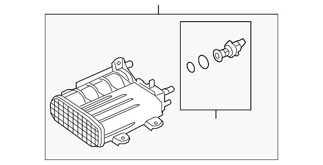 Vapor Canister - Mazda (PE1C-13-96ZA)
