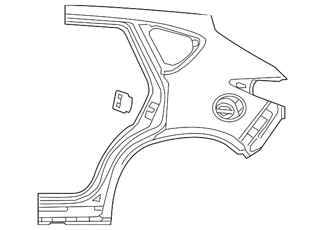 Quarter Panel - Mazda (D2YP-71-41X)