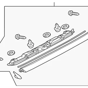 Finish Molding - Mazda (GJS1-50-810C)
