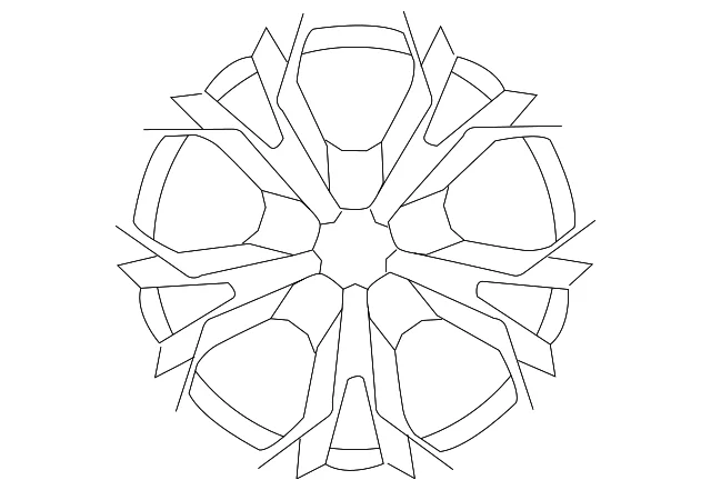Wheel, Alloy - Mazda (9965-K3-6560)