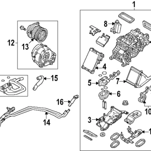 Lower Bracket - Mazda (KMV6-61-D61)