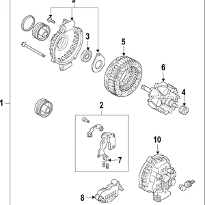 Stator - Mazda (L813-18-W45)