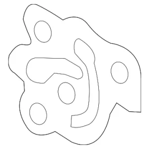 Control Valve Gasket - Mazda (PE05-14-365)