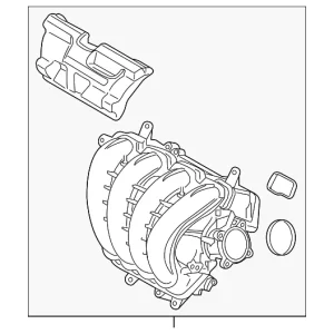Intake Manifold - Mazda (PE27-13-100)