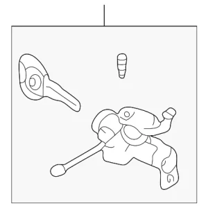 Ignition Lock Cylinder - Mazda (N1Y5-76-290)