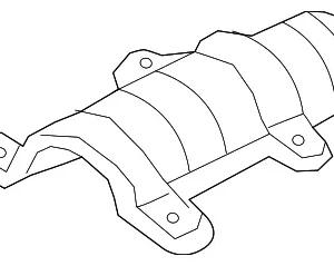Heat Shield - Mazda (ZZCA-56-410)