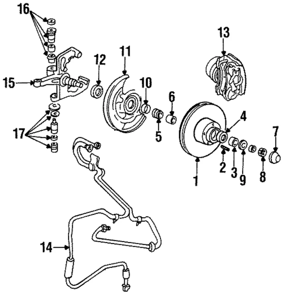 Hub & Rotor - Mazda (ZZM0-33-251B)