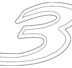 Nameplate - Mazda (BBN6-51-721)
