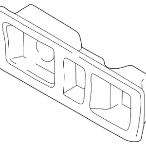 Center Panel - Mazda (T003-55-210B)