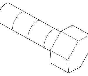 Mount Bolt - Mazda (9YA4-10-842)