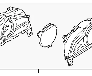 Cluster Assembly - Mazda (DEFB-55-430)