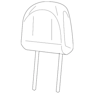 Headrest - Mazda (ZZ1A-88-104-04)