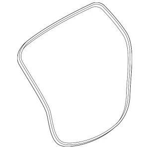Weather-Strip On Body - Mazda (KMV6-62-761)