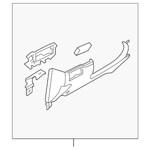 Lower Panel - Mazda (TK48-64-280C-02)