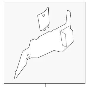 Trunk Side Trim - Mazda (GM9A-68-870E-85)