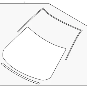 Windshield - Mazda (KB7W-63-900C)
