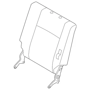Seat Back Cover - Mazda (TE69-88-381-34)