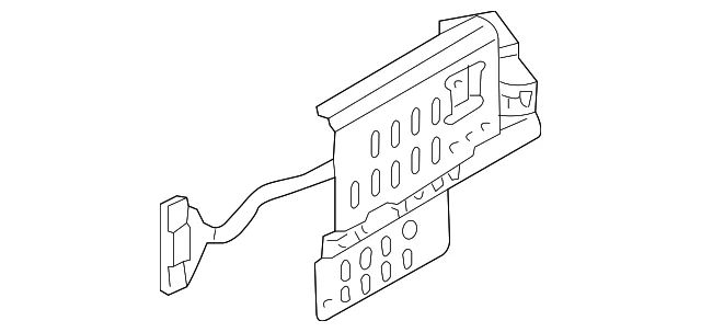 Radio Side Bracket - Mazda (GJ6E-66-9B0)