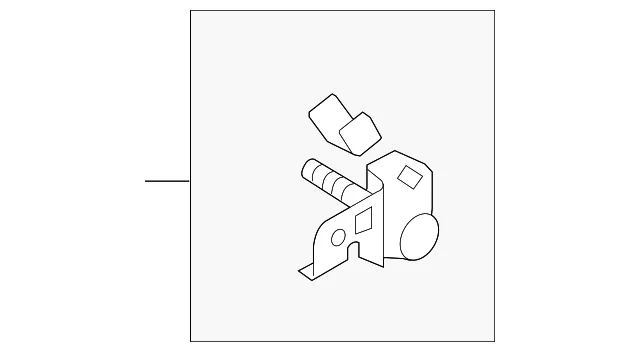 Pressure Line Bracket - Mazda (G31A-61-4EXA)