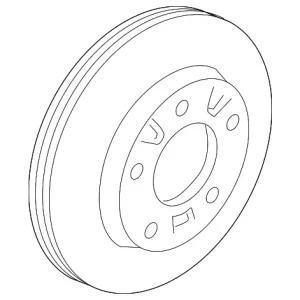 Rotor - Mazda (C26Y-33-25XD)