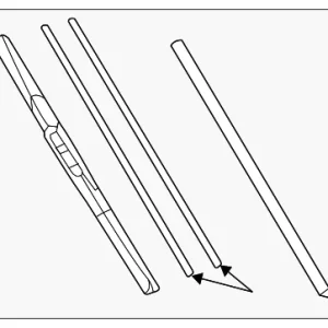 Wiper Blade - Mazda (KD53-67-330)