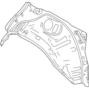 Outer Wheelhouse - Mazda (KJY3-70-11Z)