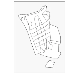 Splash Shield - Mazda (BHN1-50-340B)
