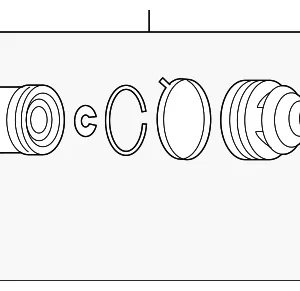 Inner Cv Joint - Mazda (GP16-22-620A)