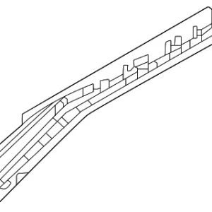 Floor Rail - Mazda (KJK7-53-660)