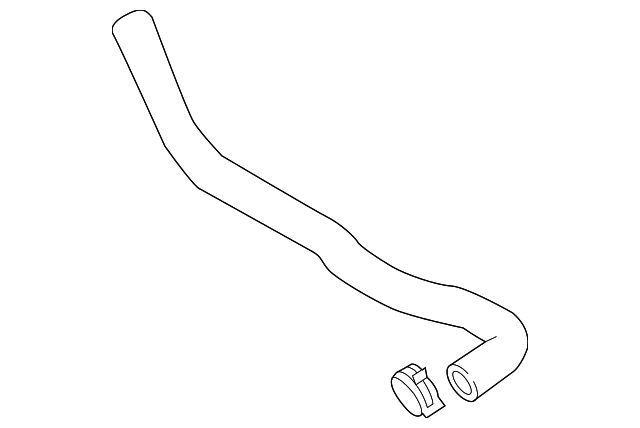 Lower Hose - Mazda (P51B-15-18Y)