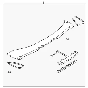 Spoiler - Mazda (GM9E-51-960C-30)