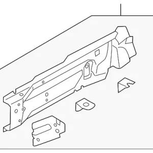 Outer Rail - Mazda (DF71-53-320A)