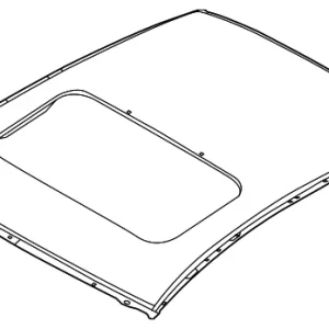 Roof Panel - Mazda (BCYP-70-600)