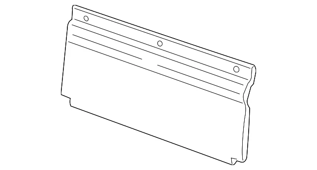Back Panel - Mazda (1F75-69-693-30)