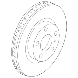 Disc Brake Rotor - Mazda (N251-33-251)