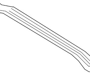 Roof Bow - Mazda (B45C-70-664A)