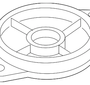 Blank Cover - Mazda (KD45-66-962)