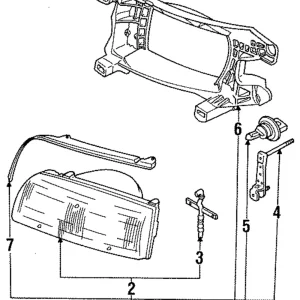 Molding - Mazda (LA01-51-0A9)