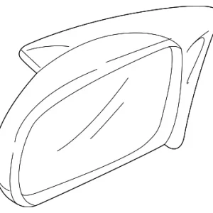 Mirror - Mazda (GD7A-69-120D)