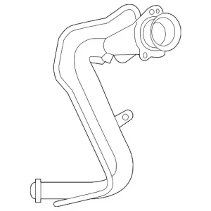 Fuel Tank Filler Neck - Mazda (DB4G-42-210A)