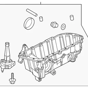Oil Pan - Mazda (PXK9-10-4AXD)