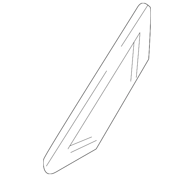 Weatherstrip - Mazda (NA01-59-651B)