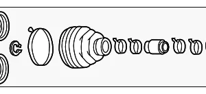 Outer Boot - Mazda (FD80-22-530A)