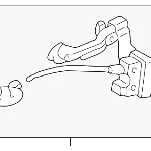 Latch Assembly - Mazda (ZZC1-59-31X)