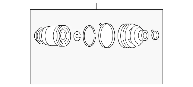 Inner Cv Joint - Mazda (GD55-22-520B)